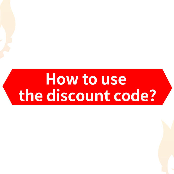 How to use the discount code?