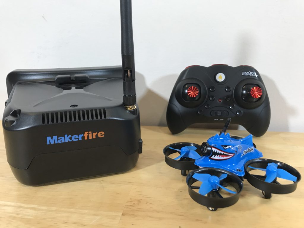 Makerfire Armor Blue Shark: An All-in-One FPV Solution with Altitude Hold - Makerfire