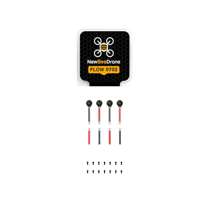 NewBeeDrone Flow 0702 Dual Ball Bearing Whoop motor 27000kv (Pack of 4) - Makerfire
