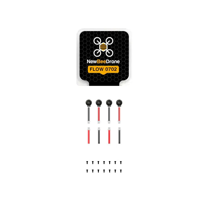NewBeeDrone Flow 0702 29000kv 1S Dual Ball Bearing Whoop motor(Pack of 4) - Makerfire