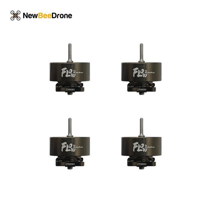 NewBeeDrone Flow 0802 Dual Ball Bearing Whoop motor 27000kv (Pack of 4) - Makerfire