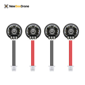 NewBeeDrone Flow 0802 Dual Ball Bearing Whoop motor 27000kv (Pack of 4) - Makerfire