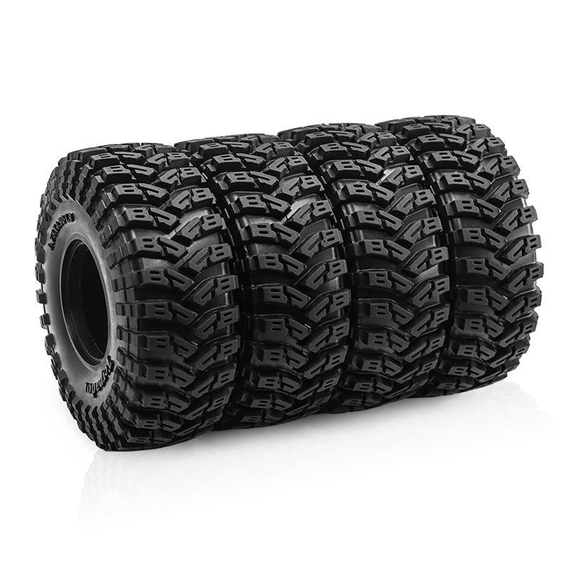 1.9" Ελαστικά ερπυστριοφόρα για SCX10 TRX4 TRX6 D90 90046 - D297 Κέλυφος από καουτσούκ