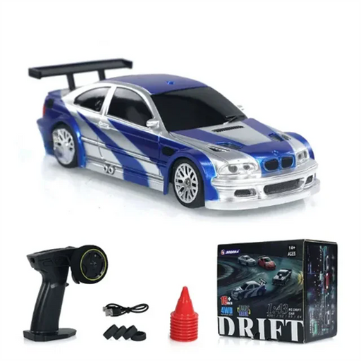 Jiabaile 4301/02/03/04 RTR 1/43 RC Drift Car With Gyro Blue