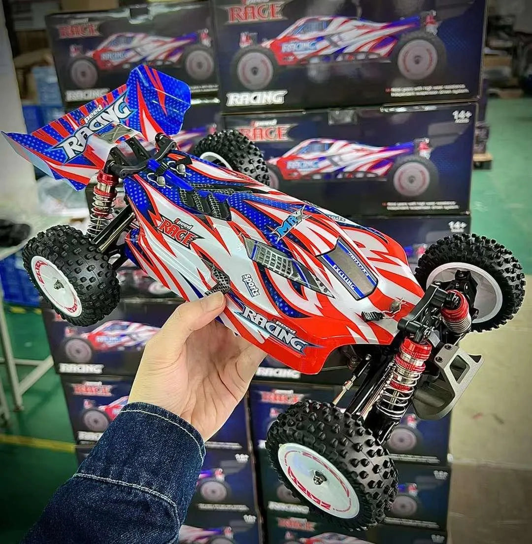 WLtoys 124008 RTR Brushless RC Buggy 1/12 2.4G 4WD 60km/h Speed Racing Car - Makerfire