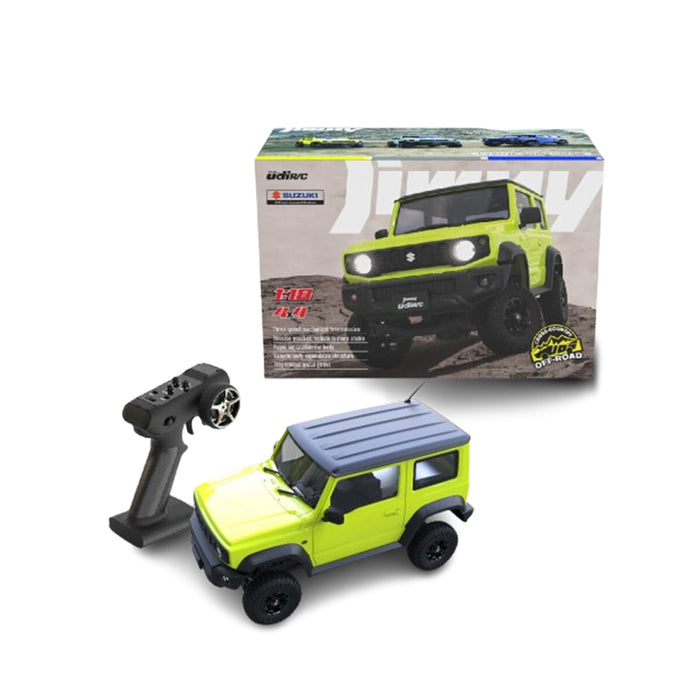 UDIRC UCX2402 RC Car Suzuki Jimny RTR 1/18 Scale 2.4G 4WD Rock Crawler