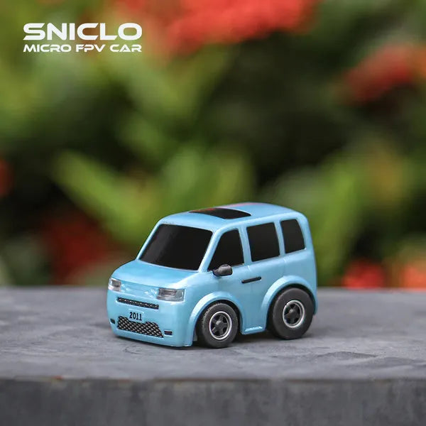 SNICLO SNT Atom Q Series Micro RC Cars 1/100 Scale FPV RC Car RTR BNR  Blue