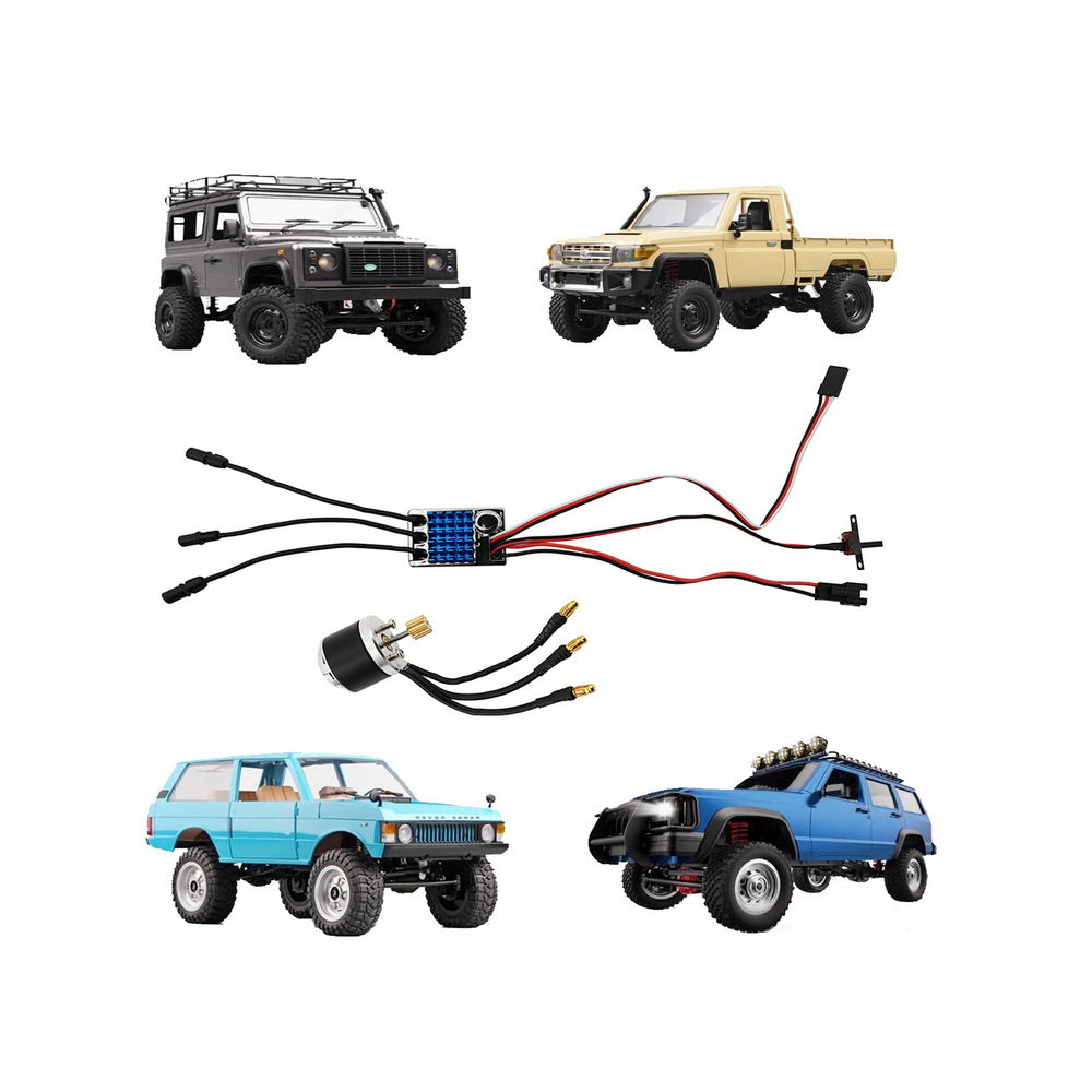 2322 External Drive Motor + AM32 45A ESC Upgrade Kit for MN99S/168/82/78 Series MK1216/MK1217