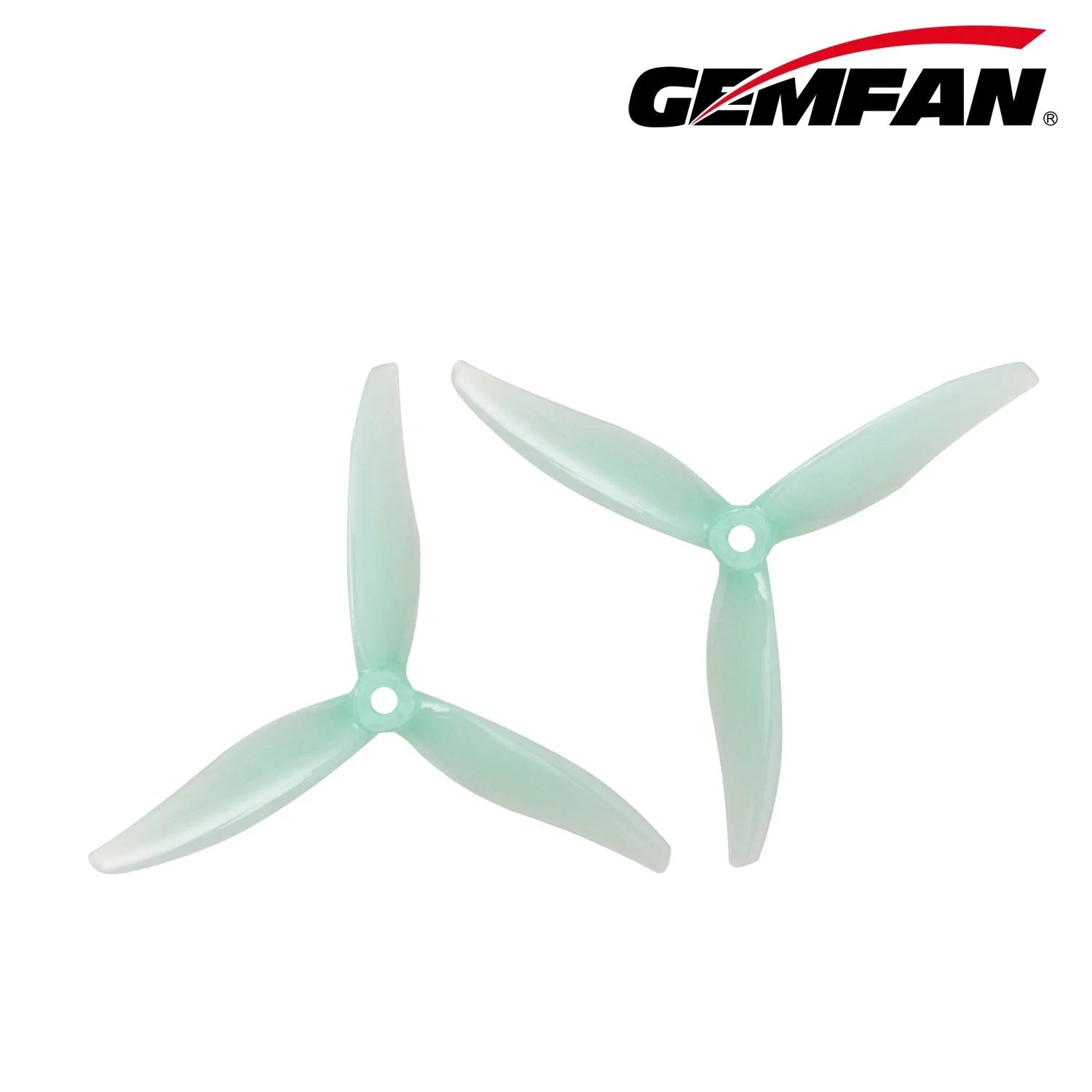 Gemfan Hurricane 51366-3 Blades 5inch MCK ReV3 Propeller for 2306 2207 Motor (Pack of 8） - Makerfire