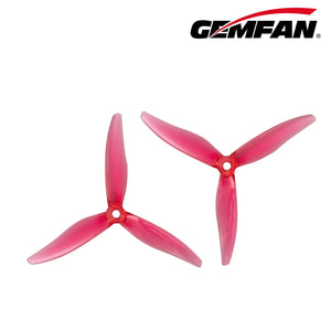 Gemfan Hurricane 51366-3 Blades 5inch MCK ReV3 Propeller for 2306 2207 Motor (Pack of 8） - Makerfire