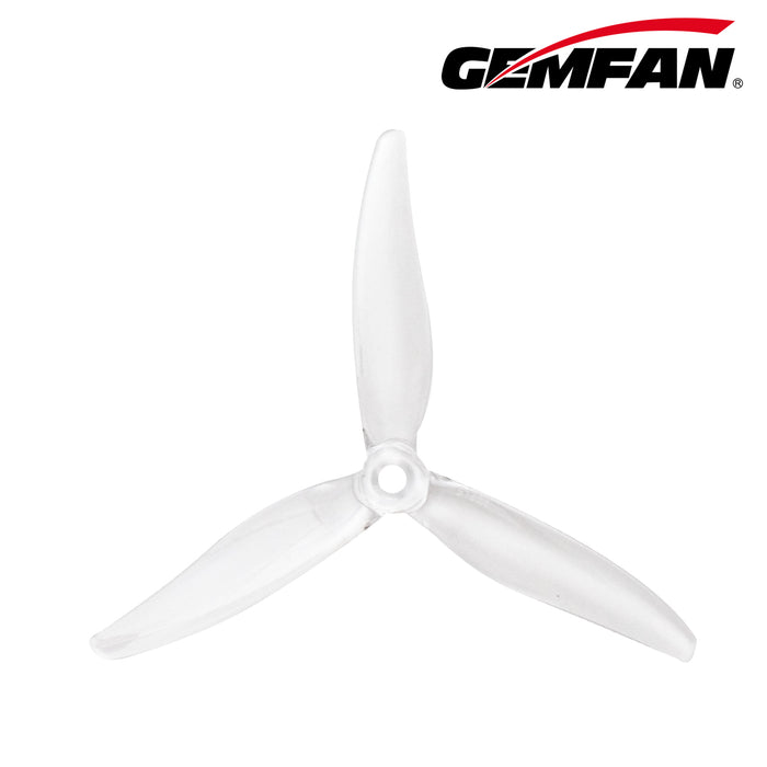 Gemfan Hurricane 51366-3 Blades 5inch MCK ReV3 Propeller for 2306 2207 Motor (Pack of 8） - Makerfire