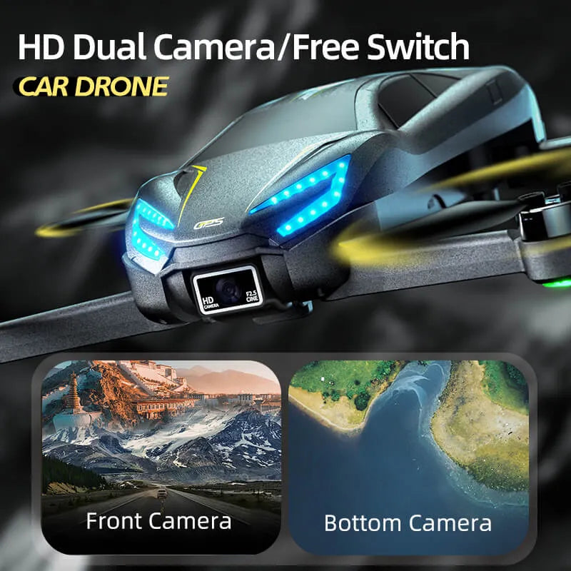 f2 goggle switch 800 JJRC X39 Flying Car Drone with 720P HD Camera Optical Flow, GPS Version