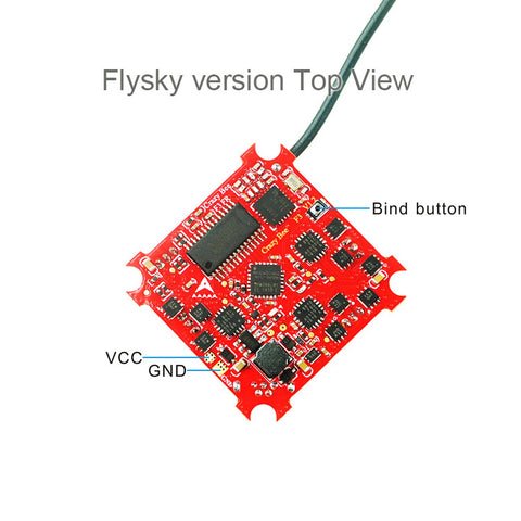Crazybee F3 Flight Controller – Built-in OSD & 4-in-1 ESC (Frsky/Flysky/DSMX)