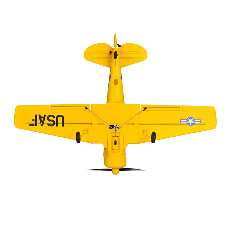 TOP RC Hobby RC Airplane Mini AT6 RTF 450mm Yellow