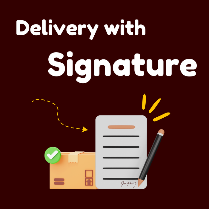 Additional Service: Delivery with Signature Service