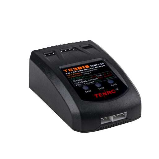 TENRC TE3015 15W 1.2A Battery Balance Charger for 2-3S Lipo Battery - Makerfire