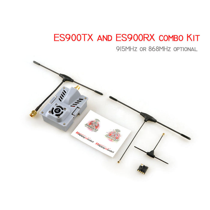 Happymodel ExpressLRS module V2 ES900TX/ES900RX Long range ELRS hardware 915mhz support instead ES915TX/ES915RX