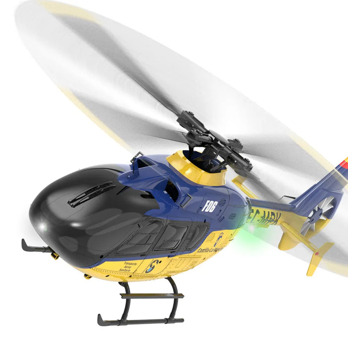 Yuxiang F06 EC135 Flybarless Eurocopter | Simulation RC Helicopter ...