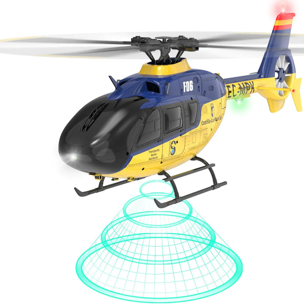 Yuxiang F06 EC135 Flybarless Eurocopter Simulation RC Helicopter