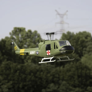 Fly Wing Huey UH1 V3 6CH GPS Self-stabilizing RC Helicopter with H1 Flight Control - Makerfire