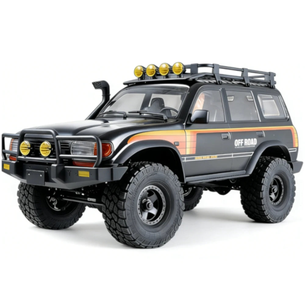 FMS FCX10 TOYOTA LC80 1/10 4WD RC Rock Crawler - Limited Black