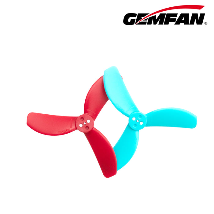 Gemfan 2826-3 71MM Shaft Propeller for 1205 4300KV Motor Soccer Drones (Pack of 16） - Makerfire
