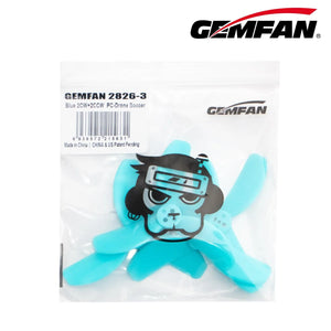 Gemfan 2826-3 71MM Shaft Propeller for 1205 4300KV Motor Soccer Drones (Pack of 16） - Makerfire