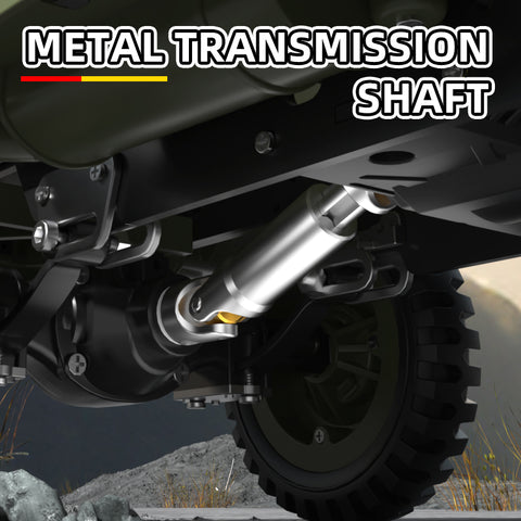 HG HG4-58 1/14 4WD RC Jeep – 2.4GHz Off-Road Truck with LED Lights, Sound & Winch