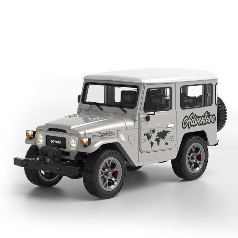 HGRC HG4-211 1/16 Toyota FJ40 AWD RC Crawler – RTR with Metal Drive Shafts, Smoke Unit, Lights & Sound Effects