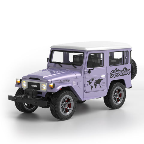 HGRC HG4-211 1/16 Toyota FJ40 AWD RC Crawler – RTR with Metal Drive Shafts, Smoke Unit, Lights & Sound Effects
