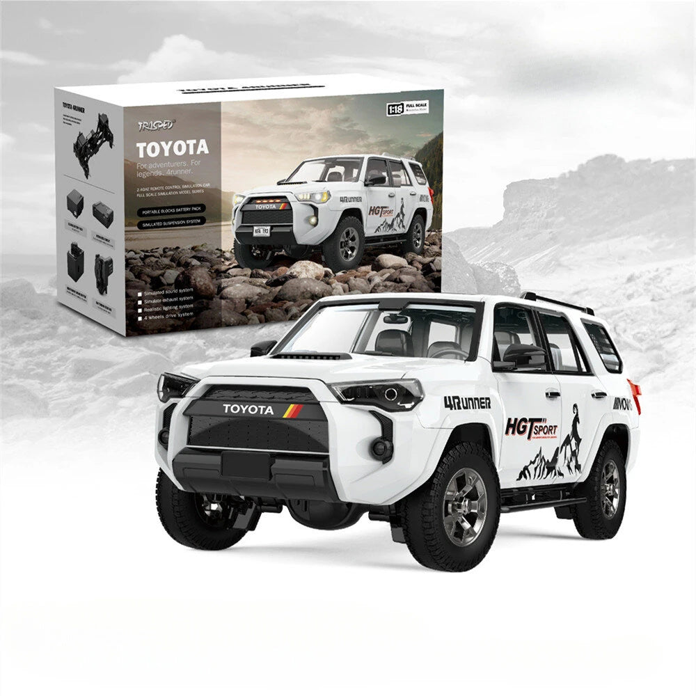 HGRC HG4-52 Toyota 4 Runner Licensed 1/18 4WD LED & Sound RTR Off-Road RC Rock Crawler