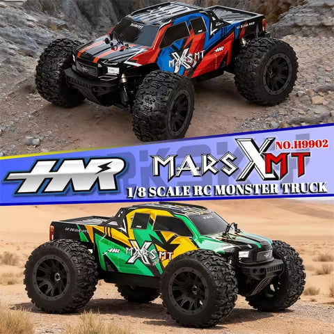 HNR H9902 X-MARS MT 1/8 Brushless RC Monster Truck – 4WD 90km/h Off-Road with Hobbywing ESC