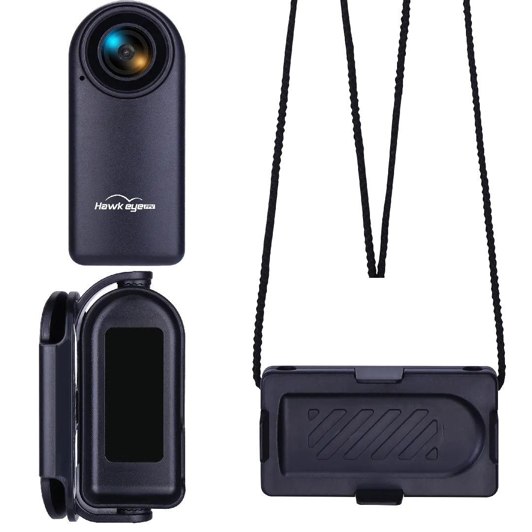 Hawkeye 4K Thumb 2 Action Camera Pet Camera SONY 12MP 5-23V 34.5g - Makerfire