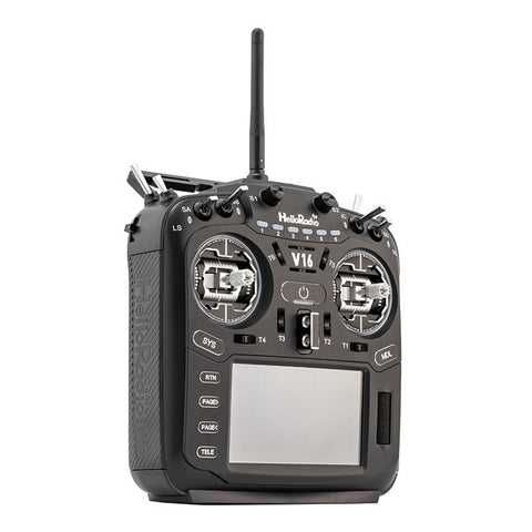 HelloRadioSky V16R ELRS 4-in-1 Radio Transmitter – 1W Built-in, CNC RDC90 Metal Gimbals, 4.3" Touch Screen, Mode 2 for FPV Racing Drones
