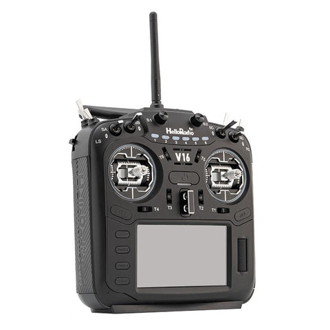 HelloRadioSky V16R MAX R9 FPV Radio – Built-in 1W ELRS/4-in-1, CNC Metal Gimbal, Mode 2, 4.3" Touch Screen