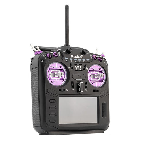 HelloRadioSky V16R MAX R9 FPV Radio – Built-in 1W ELRS/4-in-1, CNC Metal Gimbal, Mode 2, 4.3" Touch Screen