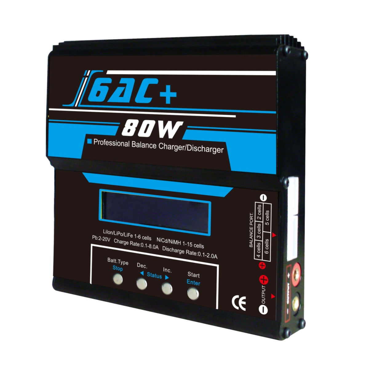 Crazepony i6AC 80W Professional Balance Charger Discharger - Makerfire