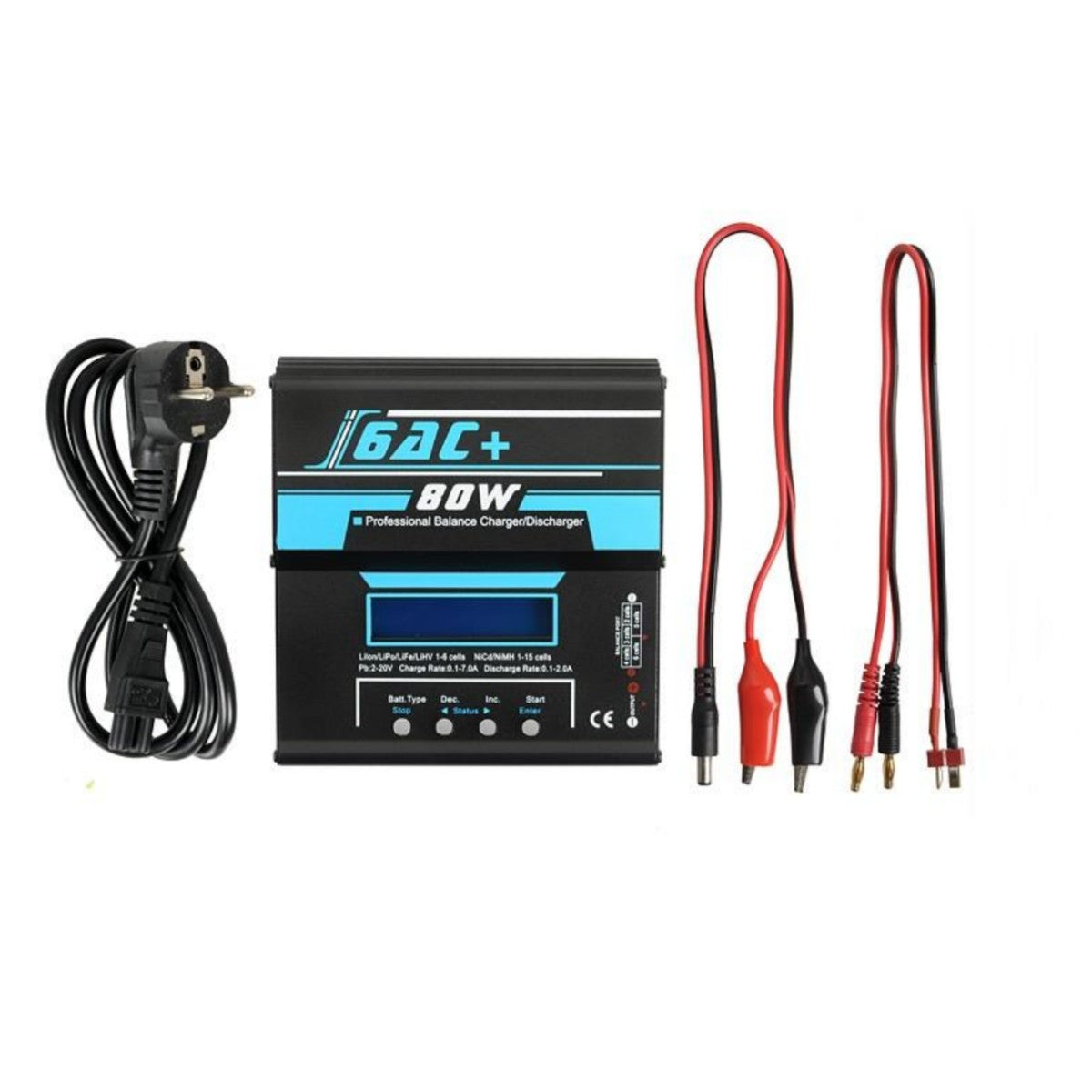 Crazepony i6AC 80W Professional Balance Charger Discharger - Makerfire