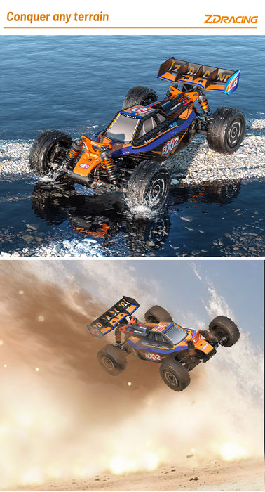 ZD Racing BX-12 RC Car 1/12 Scale 4WD 3S Brushless Motor 70km/h High Speed BX12 Racing Off-Road Truck 2.4G RTR Oil Filled Shocks