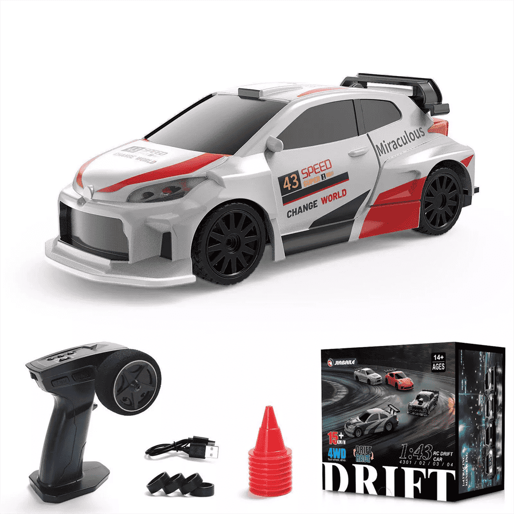 JIABAILE 4305/06/07/08/09 1/43 Scale 15 km/h Mini 4WD RTR Drift RC JIABAILE 4305/06/07/08/09 1/43 Scale 15 km/h Mini 4WD RTR Drift RC