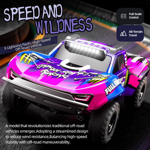 JJRC C8826 Brushless 1/10 Scale 4WD Short Course RC Truck - RTR 85km/h High Speed Off-Road