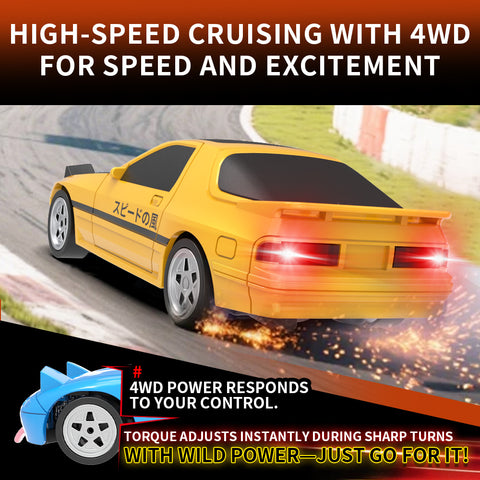 JJRC C8827 1/43 4WD Drift RC Car – Full-Scale Remote Control Model