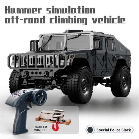 JJRC C8835 1/16 Hummer Military Jeep RC Rock Crawler – Realistic Off-Road Truck