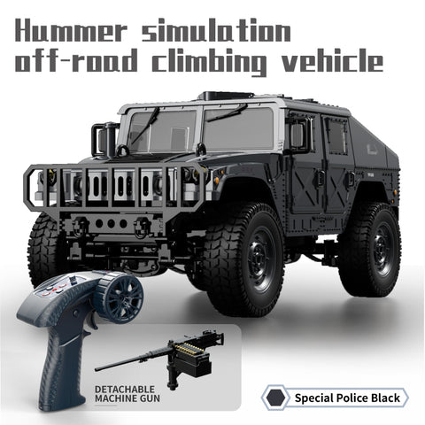 JJRC C8835 1/16 Hummer Military Jeep RC Rock Crawler – Realistic Off-Road Truck