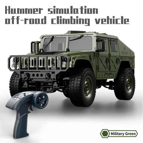 JJRC C8835 1/16 Hummer Military Jeep RC Rock Crawler – Realistic Off-Road Truck