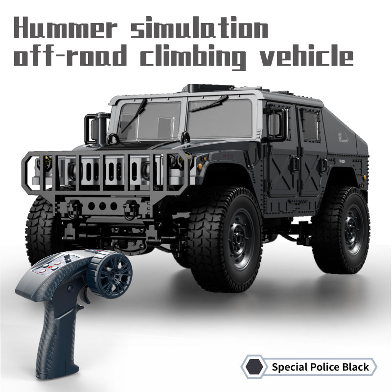 JJRC C8835 1/16 Hummer Military Jeep RC Rock Crawler – Realistic Off-Road Truck