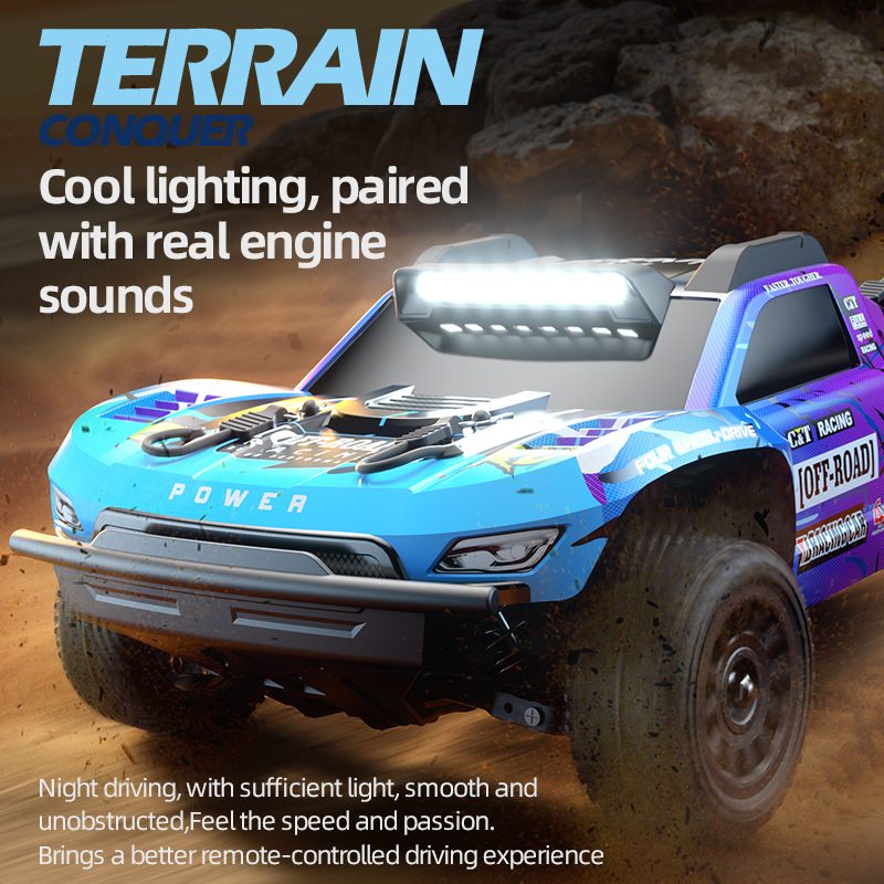 JJRC Q130C Pro 1/12 4WD Brushless RC Short Course Truck – 40km/h, Full Proportional