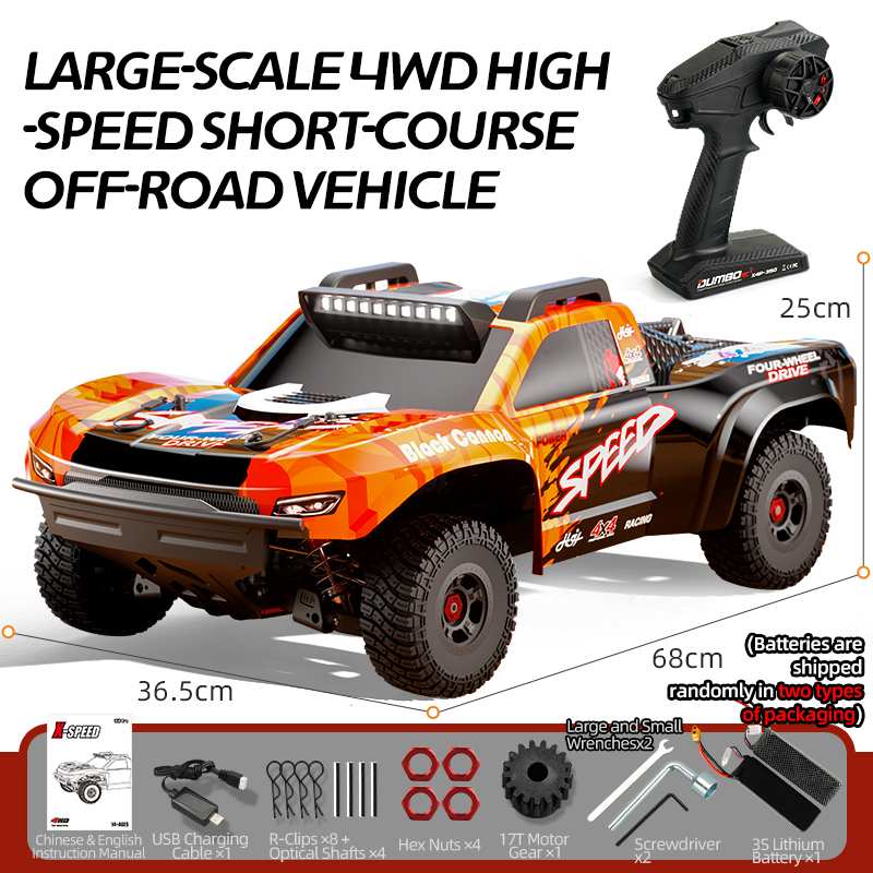 JJRC C8822 1/8 4WD Brushless RC Short Course Truck - 90km/h High-Speed Monster