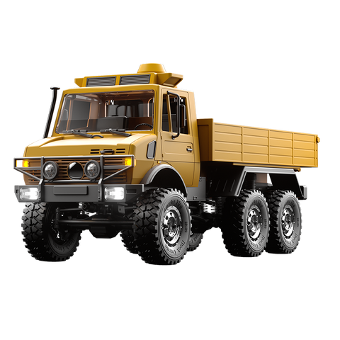 JJRC C8823 1/18 Unimog 6WD RC Car - Off-Road Rescue & Cargo Transport Truck