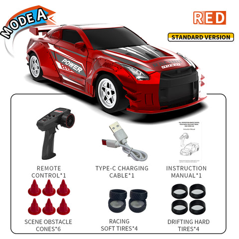 JJRC C8827 1/43 4WD Drift RC Car – Full-Scale Remote Control Model